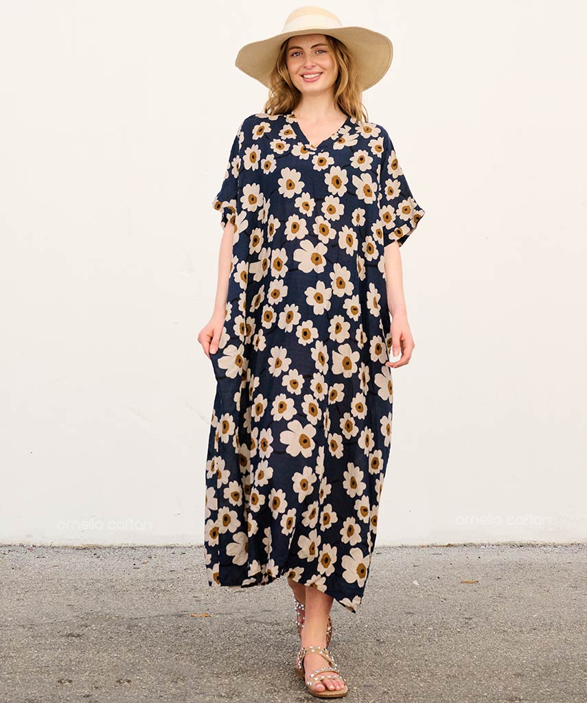 Vibrant Pocket Dress