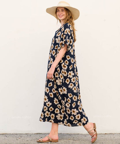 Vibrant Pocket Dress
