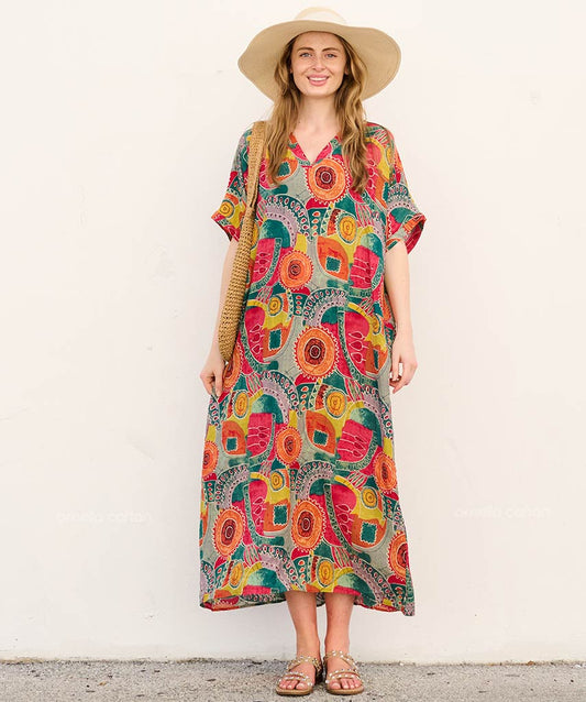 Colourful Pocket Dress