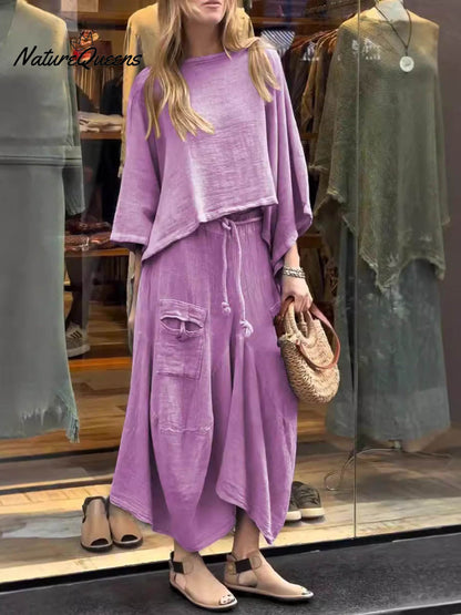 Elegant-Skirt Casual Suit