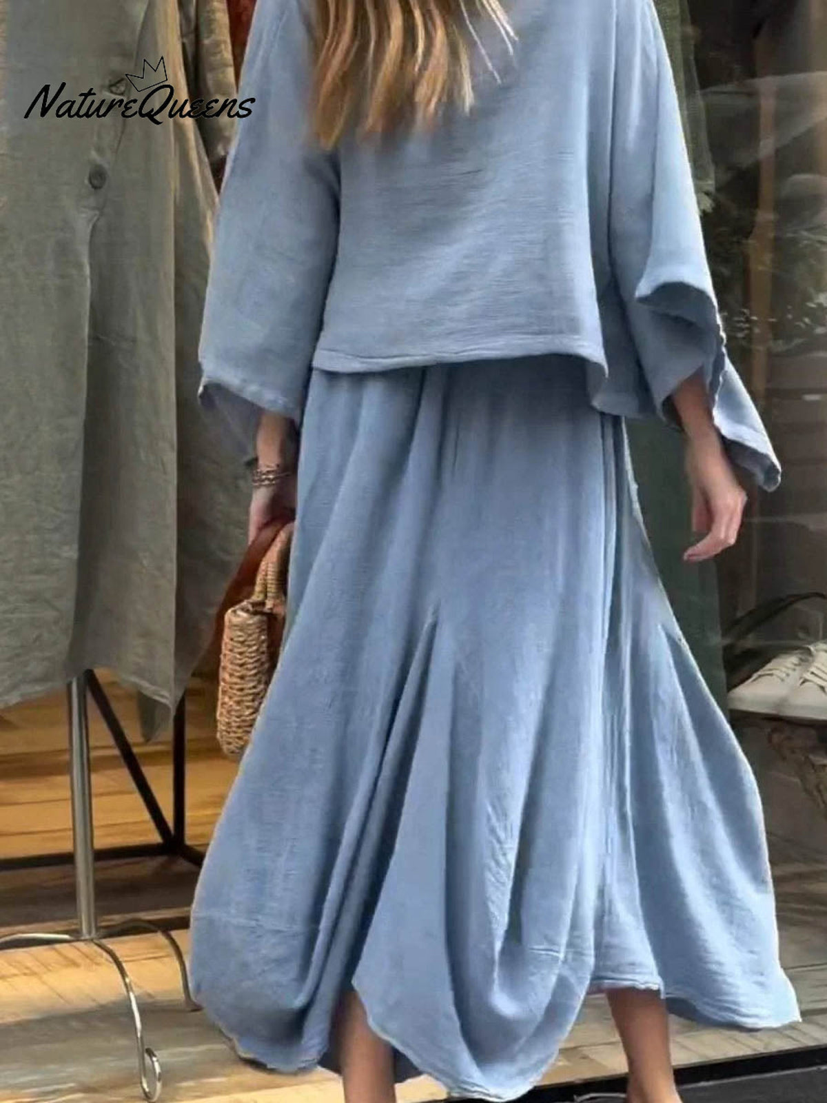 Elegant-Skirt Casual Suit
