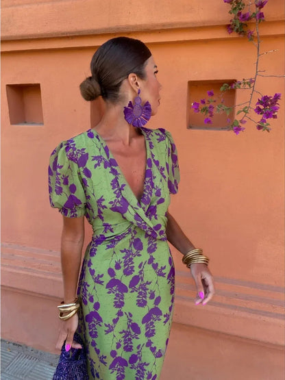 Fluid-Elegance Summer Dress
