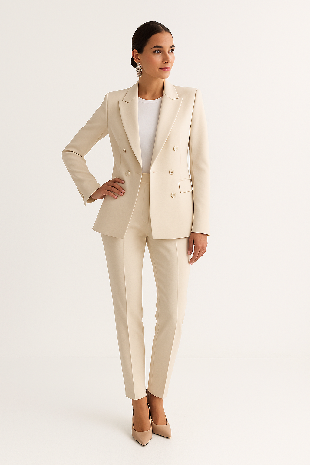 Elegant-Silhouette Suit