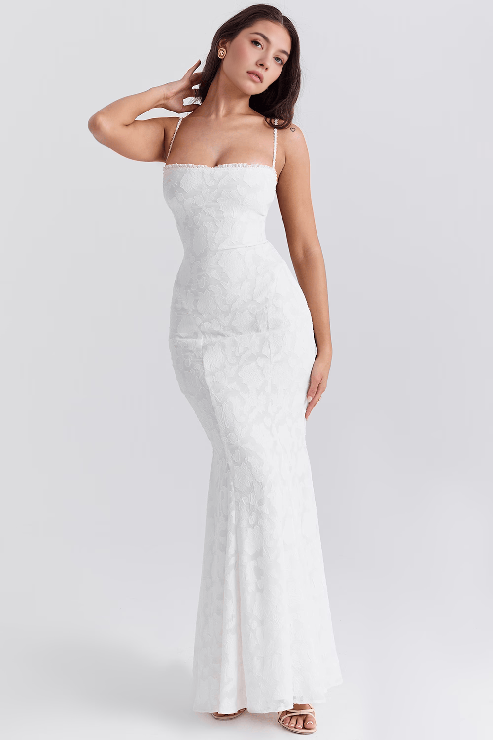 Confidently Radiant Ice Blue Gown