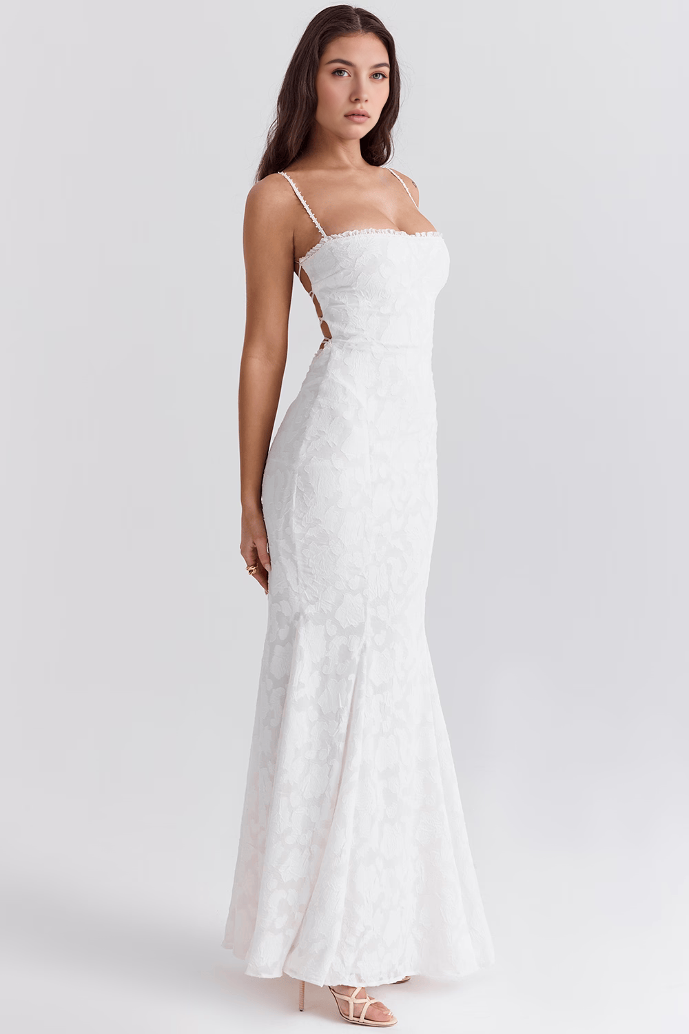 Confidently Radiant Ice Blue Gown