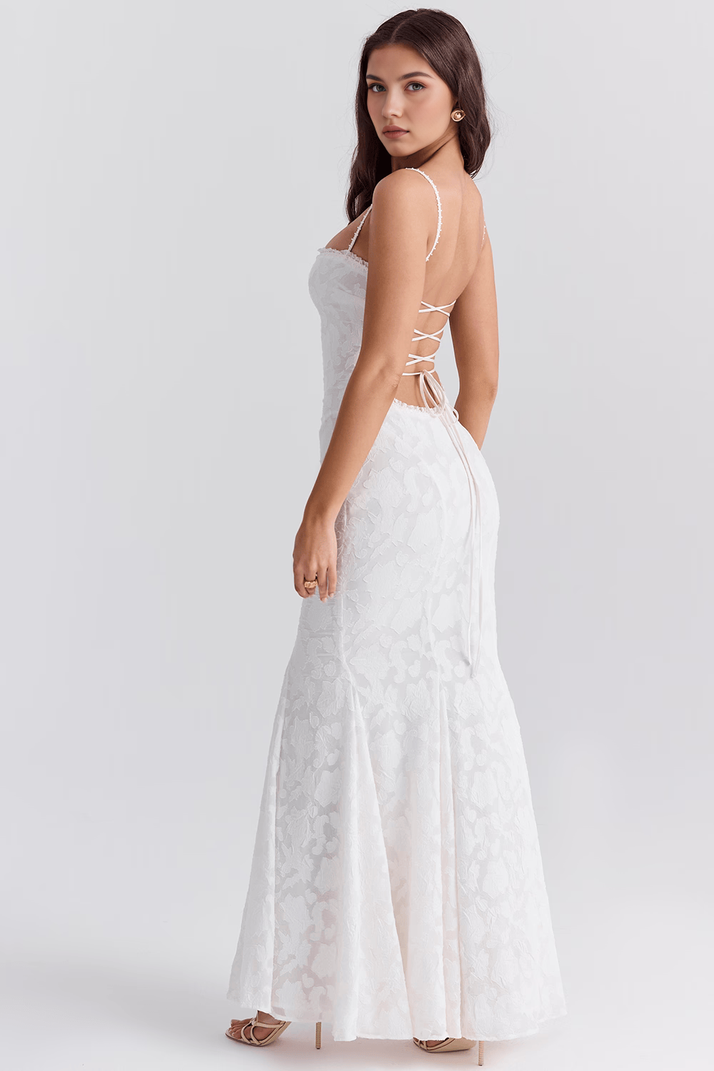 Confidently Radiant Ice Blue Gown