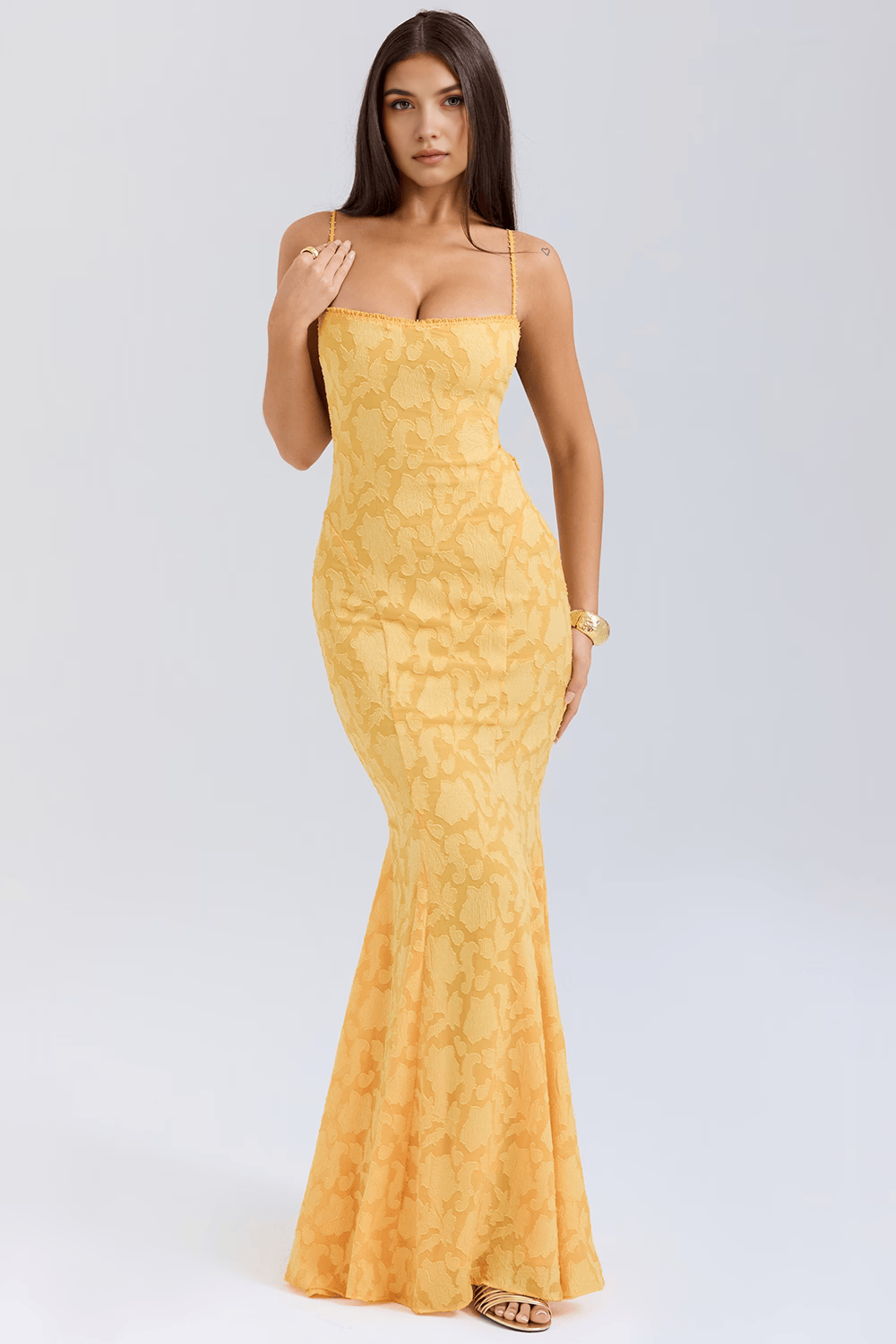Confidently Radiant Ice Blue Gown