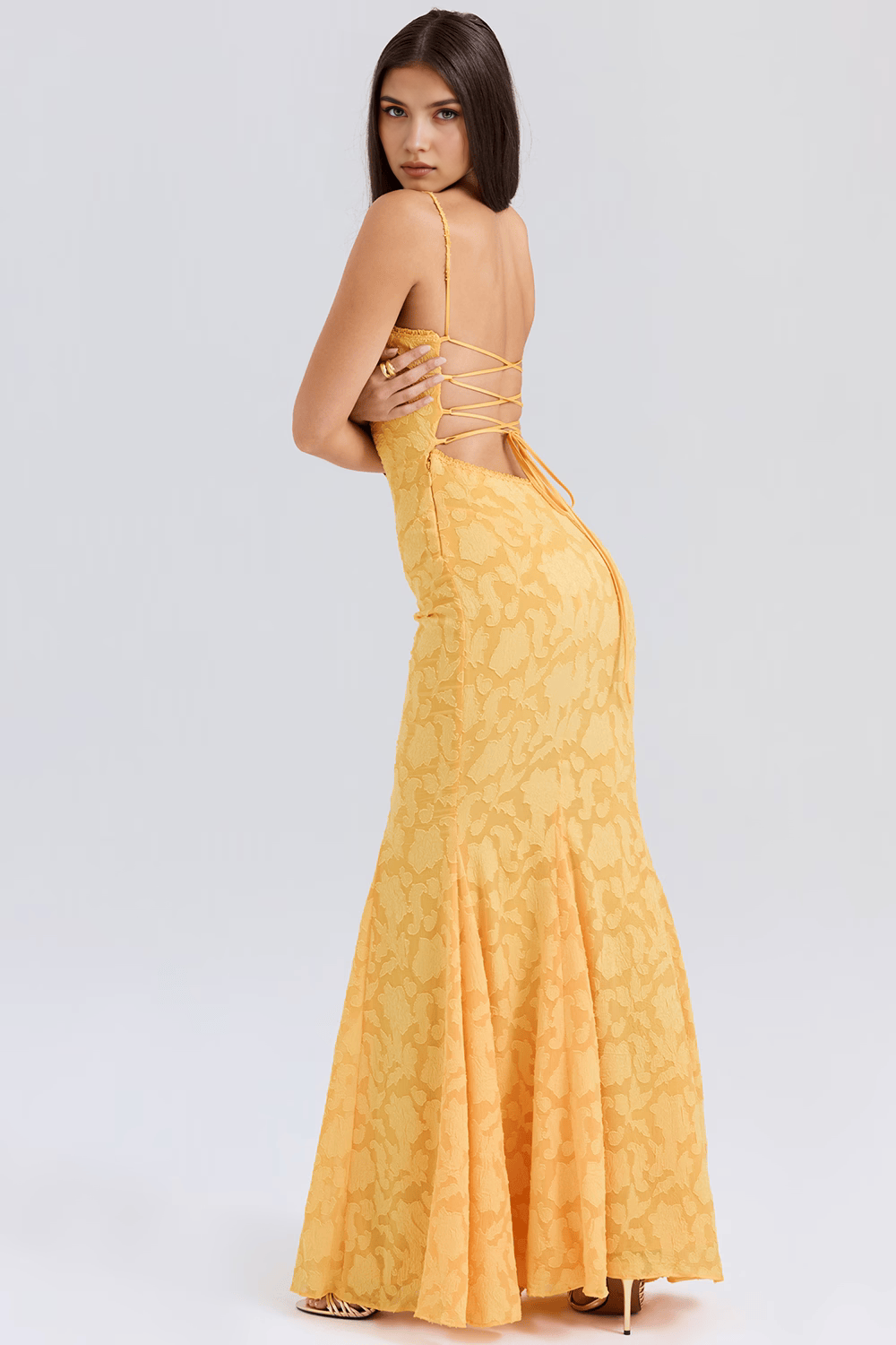 Confidently Radiant Ice Blue Gown