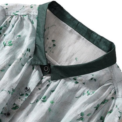 Cooling Floral Blouse