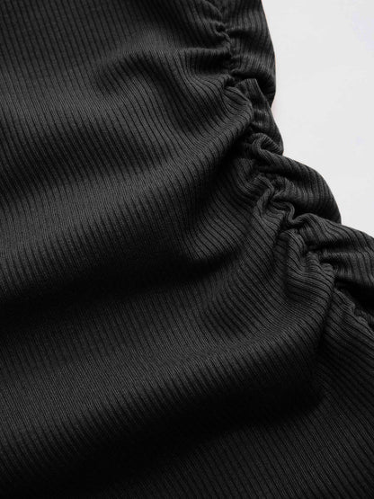 Flattering Asymmetrical Long Sleeve Top