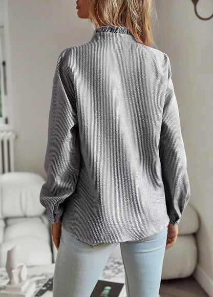 Feminine Ruffle Blouse