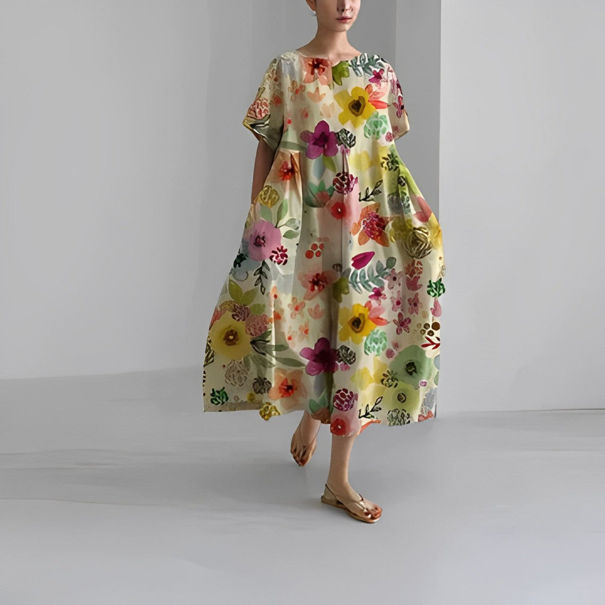 Effortless Boho Comfort Maxi Dress