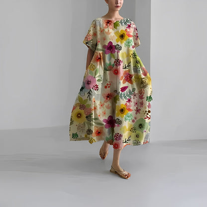 Effortless Boho Comfort Maxi Dress