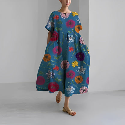 Effortless Boho Comfort Maxi Dress