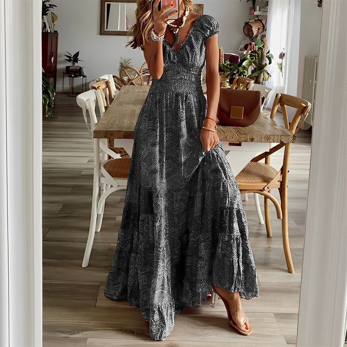 Effortless Chic Boho Maxi Dress