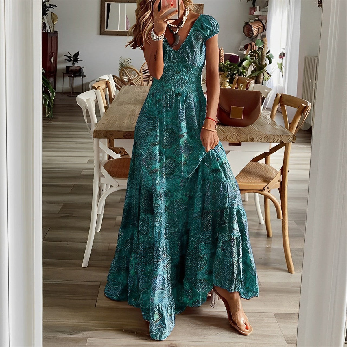 Effortless Chic Boho Maxi Dress