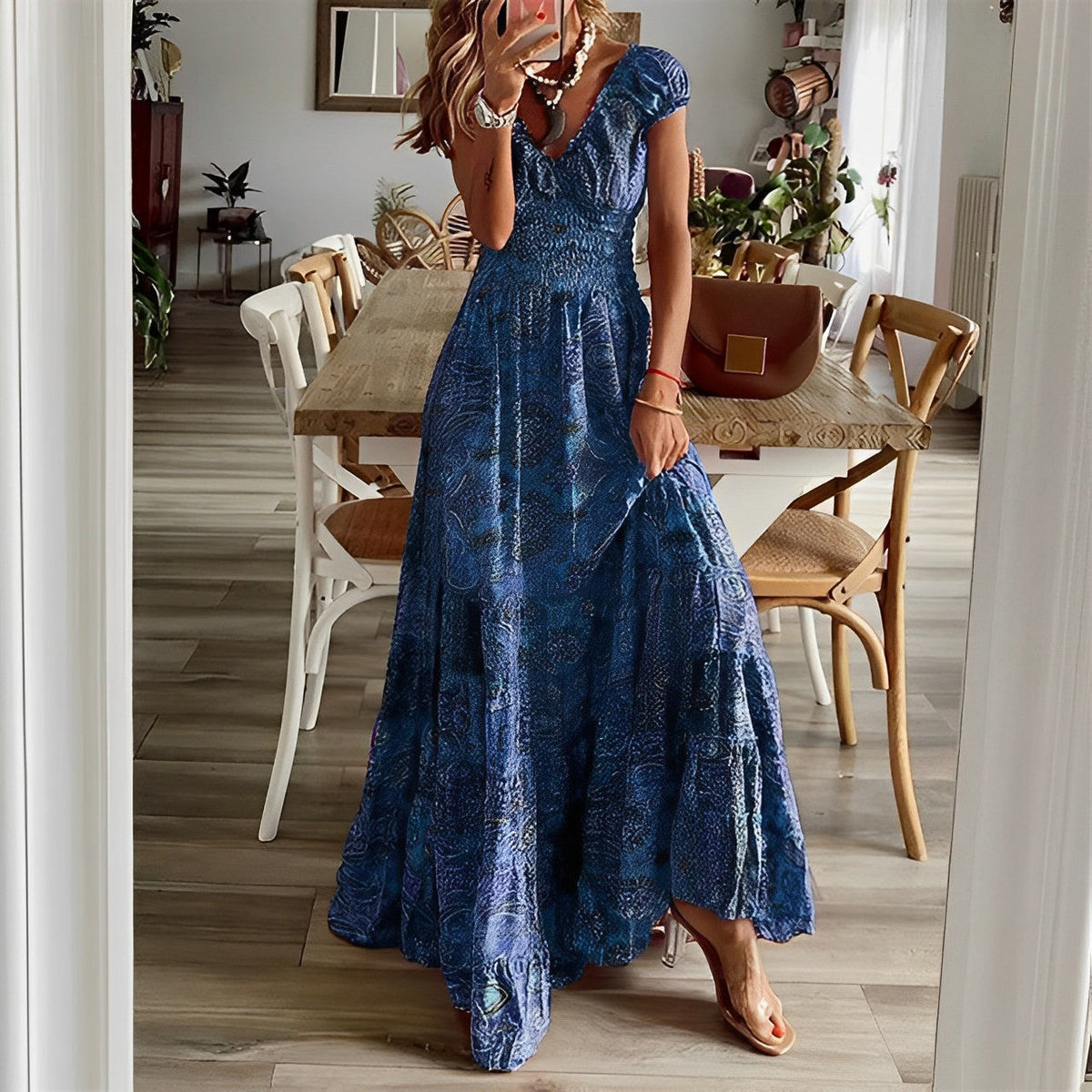 Effortless Chic Boho Maxi Dress