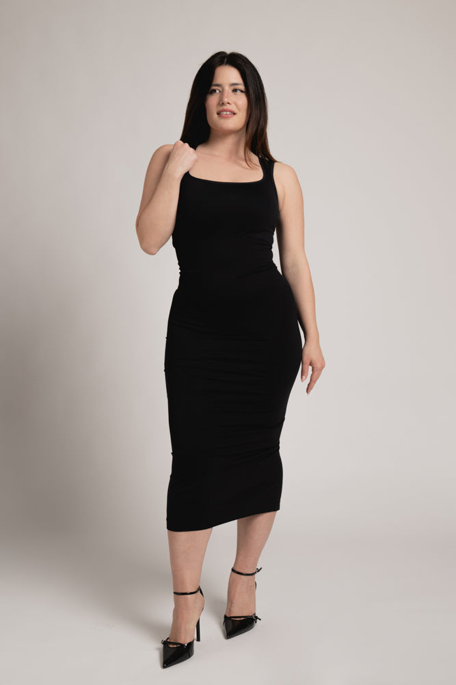 Sculpting Midi Dress