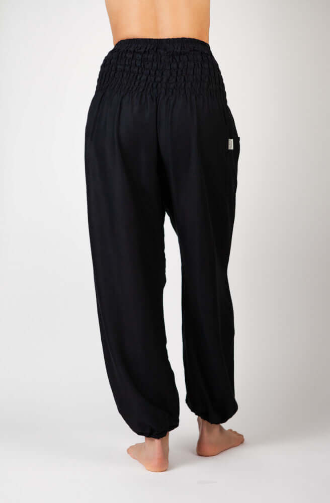 Comfort-Waist Harem Trousers