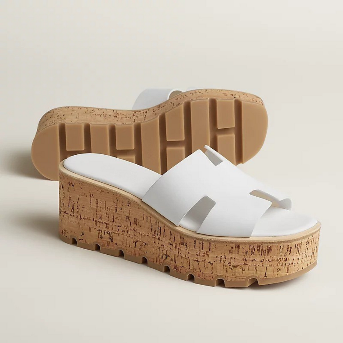 Vegan-Leather Comfort Sandals