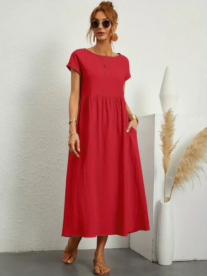 Elegance-Infused Comfort Dress