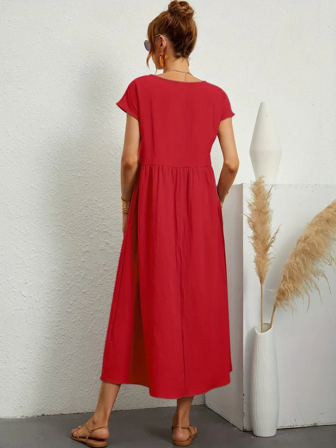 Elegance-Infused Comfort Dress
