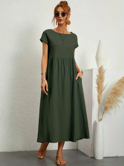 Elegance-Infused Comfort Dress