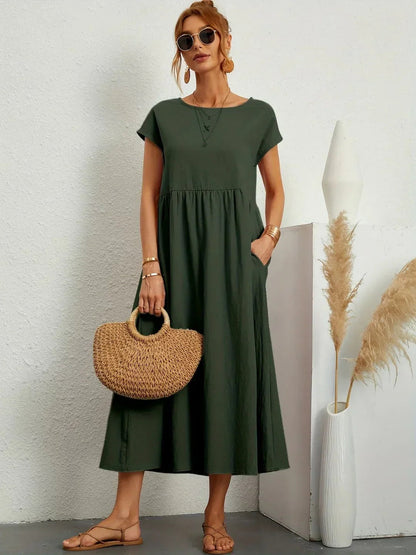 Elegance-Infused Comfort Dress
