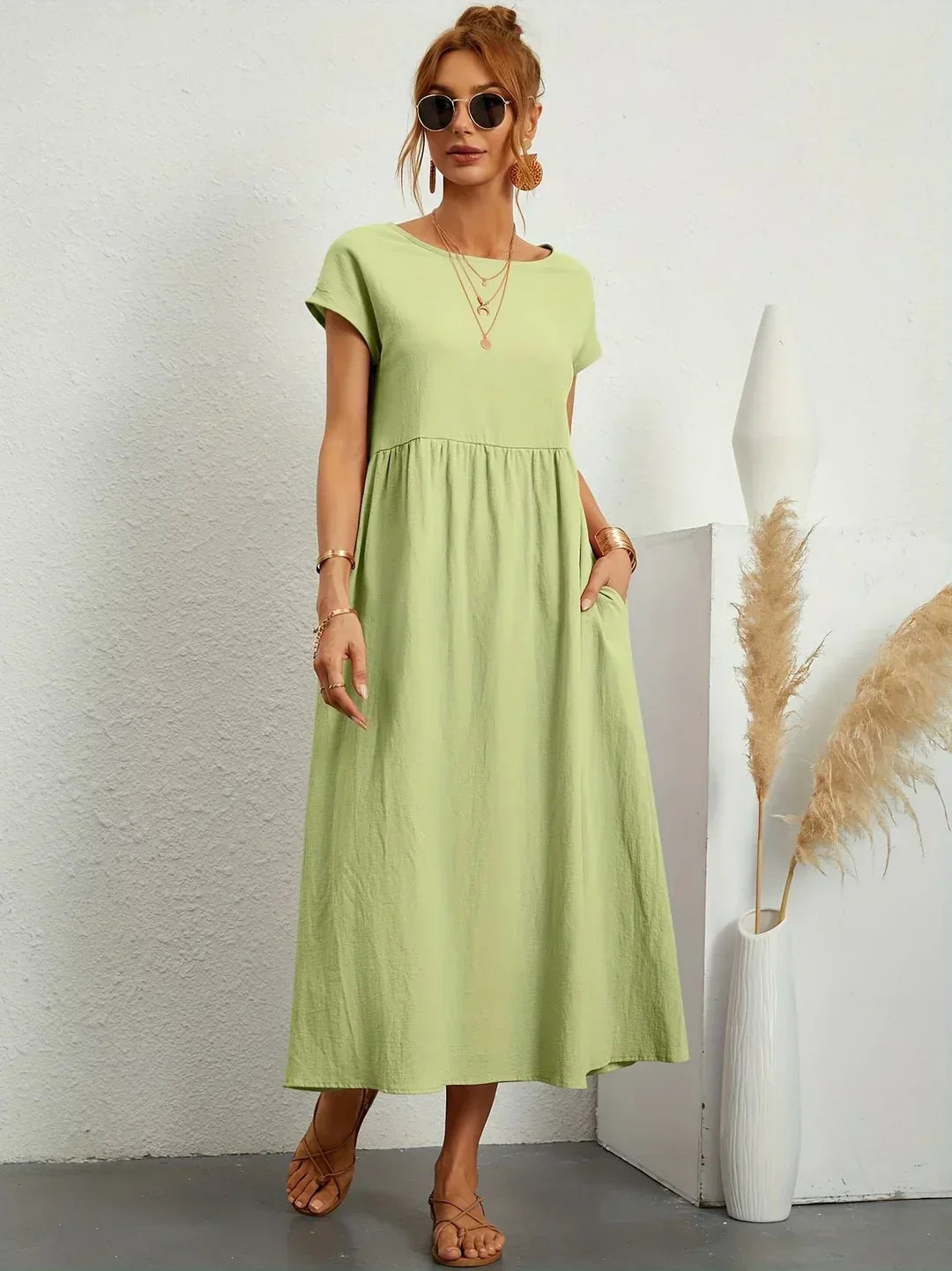 Elegance-Infused Comfort Dress