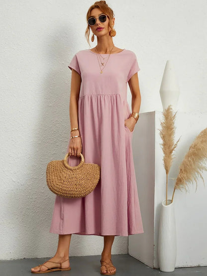 Elegance-Infused Comfort Dress