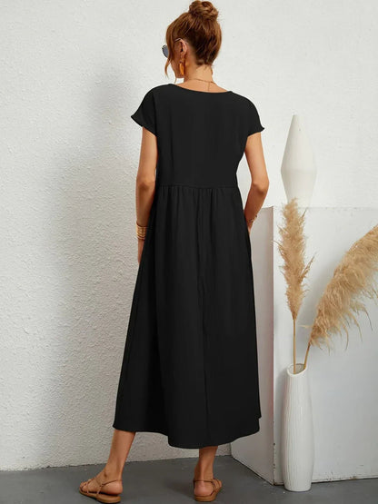 Elegance-Infused Comfort Dress