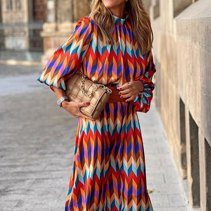 Effortless Chic Geometric Dress