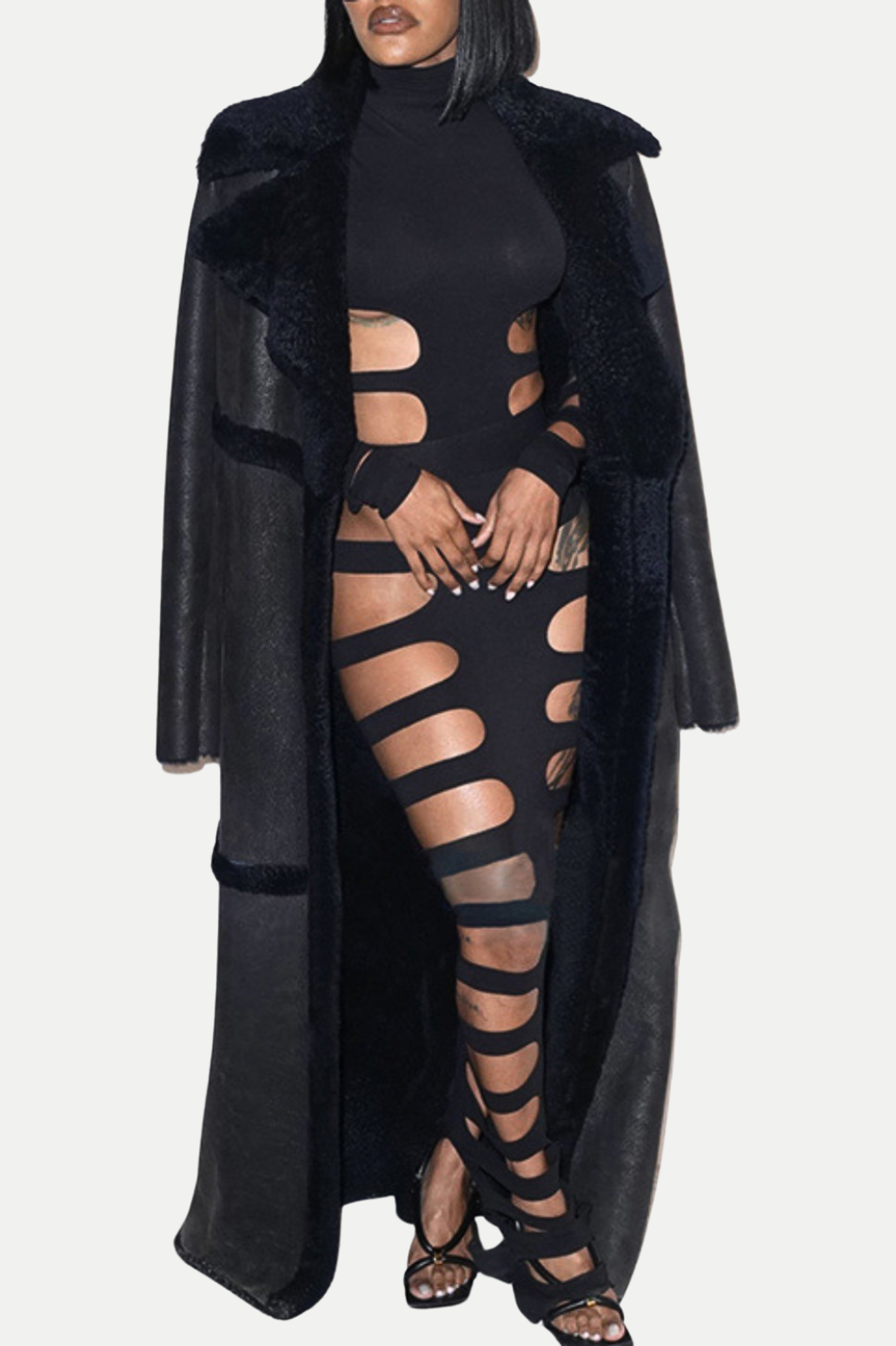 Figure Flattering Two-Piece Set