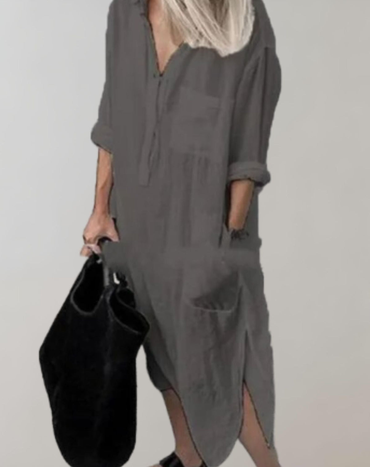 Curvy-Enhance Elegant Dress