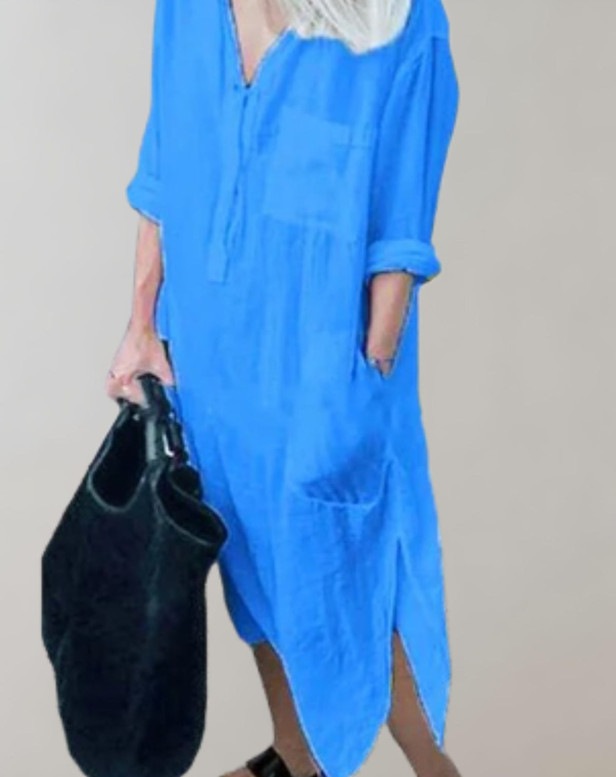 Curvy-Enhance Elegant Dress