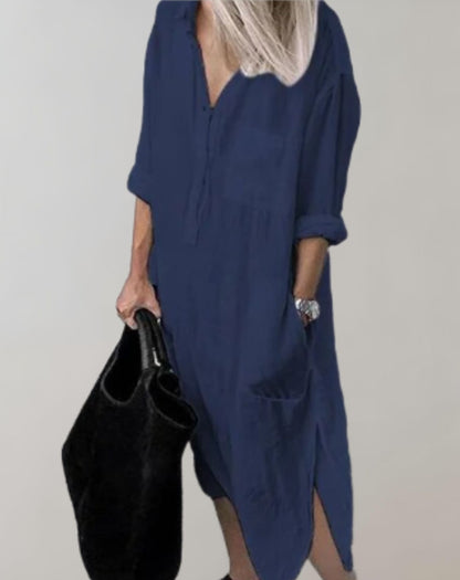 Curvy-Enhance Elegant Dress