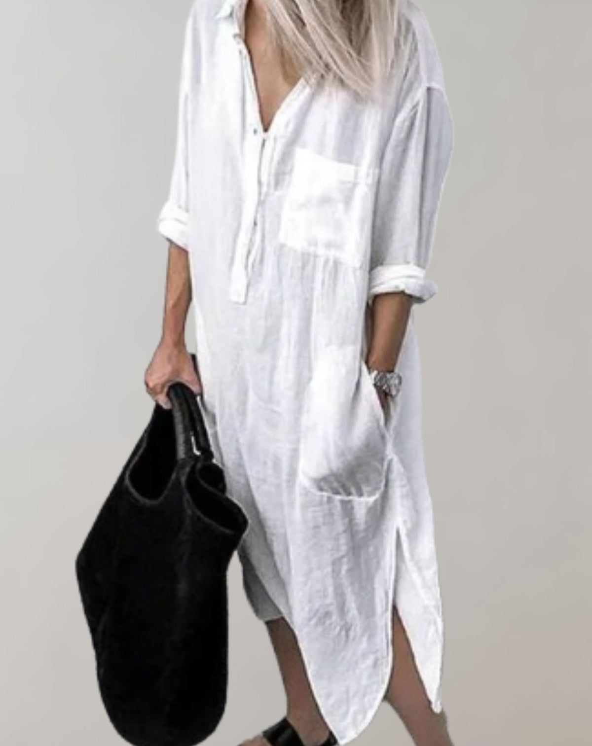 Curvy-Enhance Elegant Dress