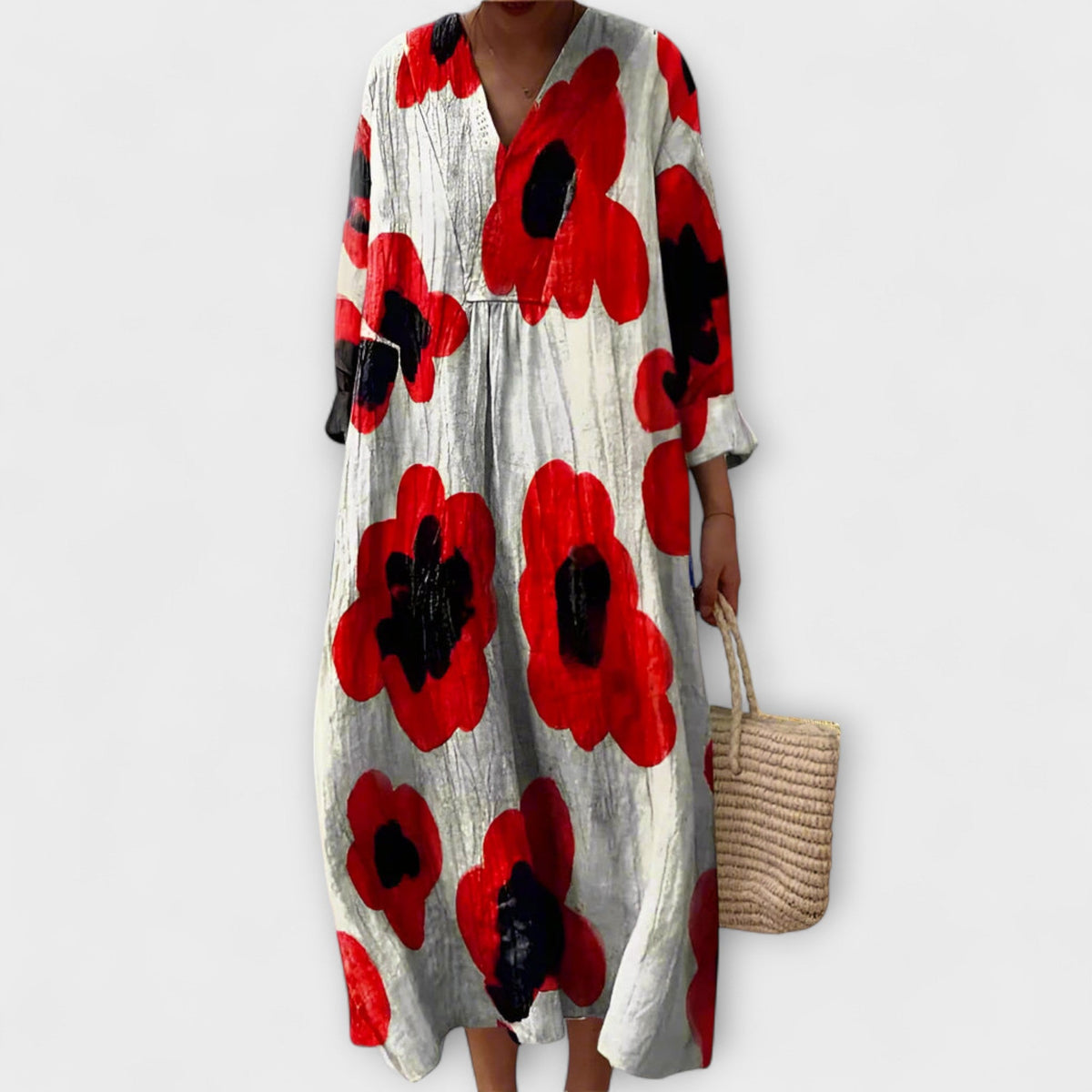 Geometric Elegance Dress