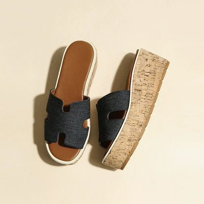 Cushion-Soft Wedge Sandals