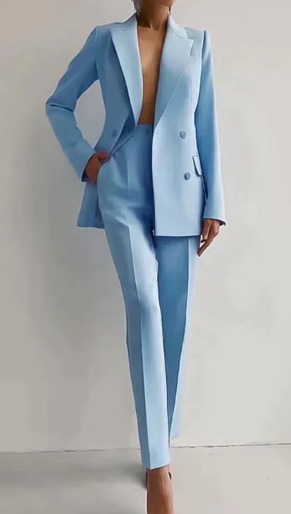 Sophisticated Crepe Suit