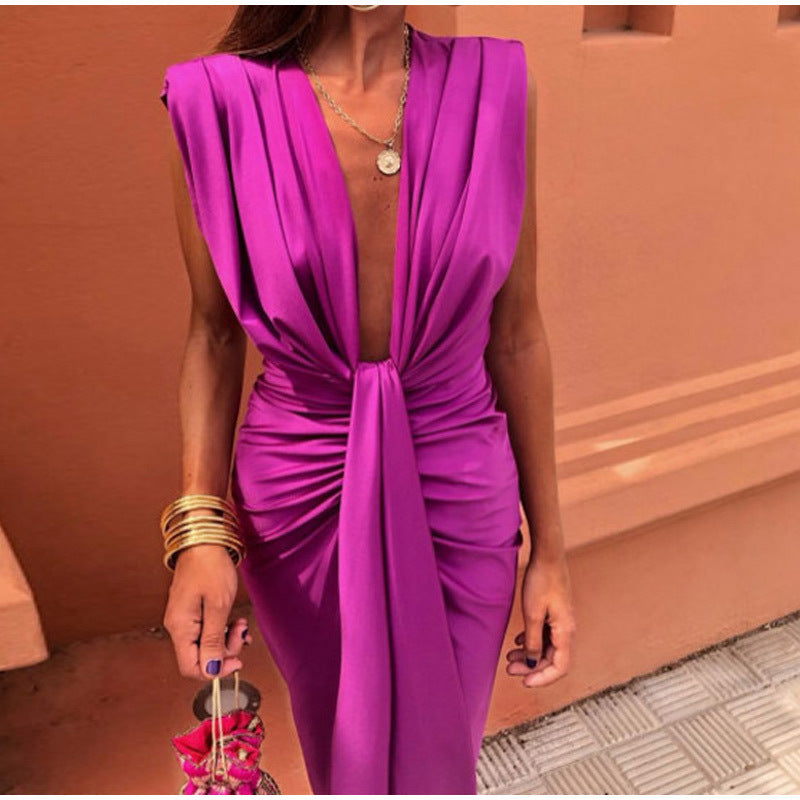 Curves-Enhancing Evening Dress