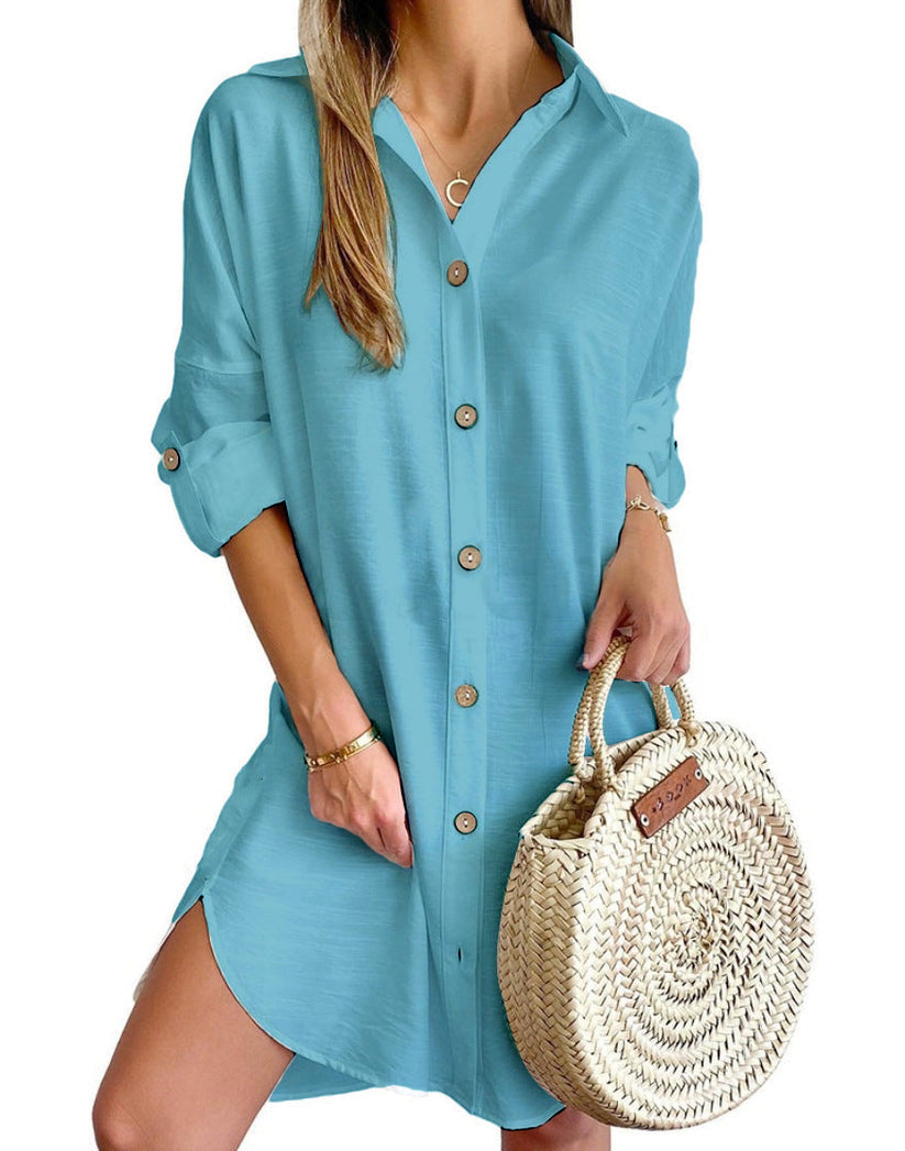 Effortless Chic Shirt Dress