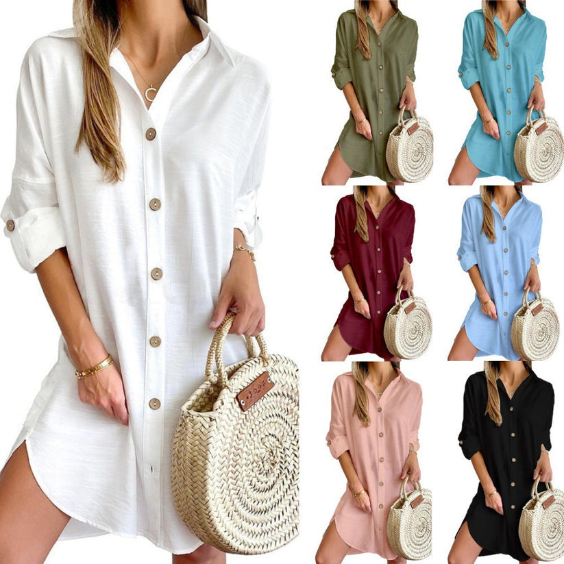 Effortless Chic Shirt Dress