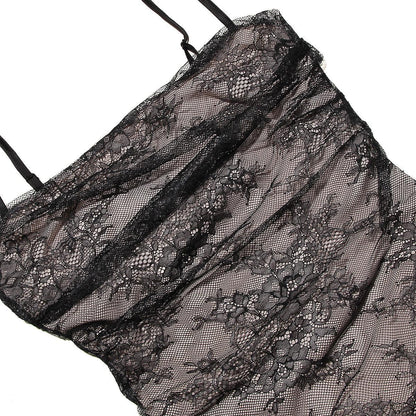 Radiant Elegance Lace Maxi Dress