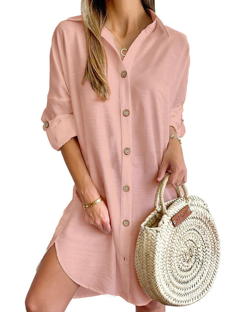 Effortless Chic Shirt Dress