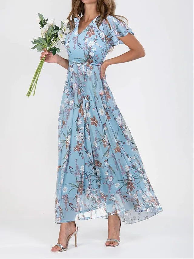 Elegant Tummy-Flattering Confidence Dress