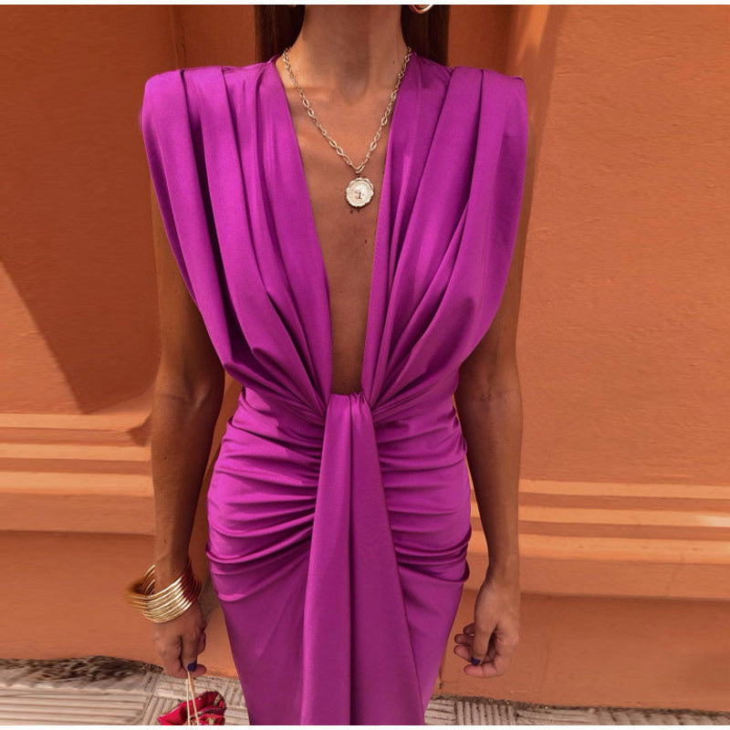 Curves-Enhancing Evening Dress