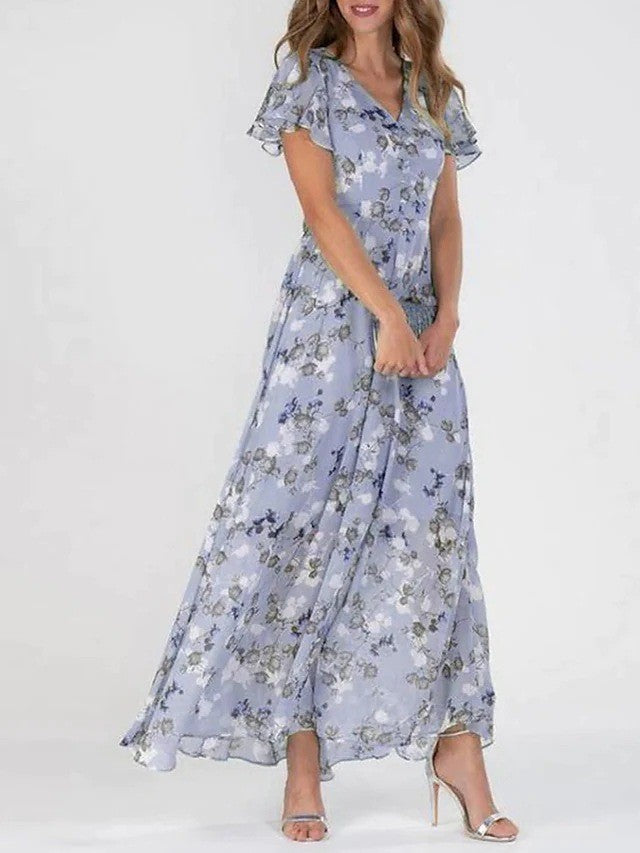 Elegant Tummy-Flattering Confidence Dress