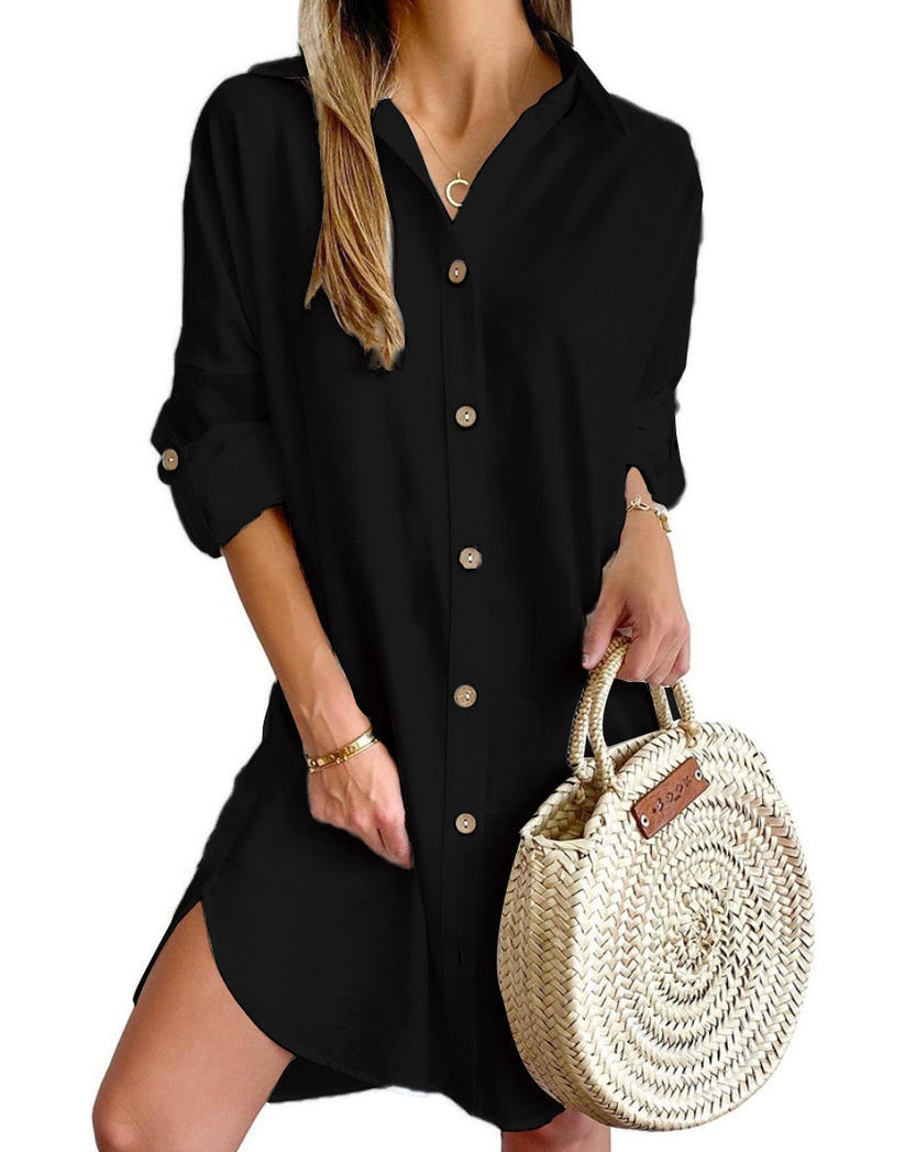 Effortless Chic Shirt Dress