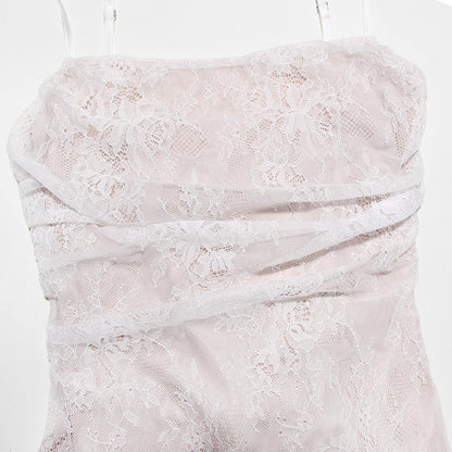 Radiant Elegance Lace Maxi Dress